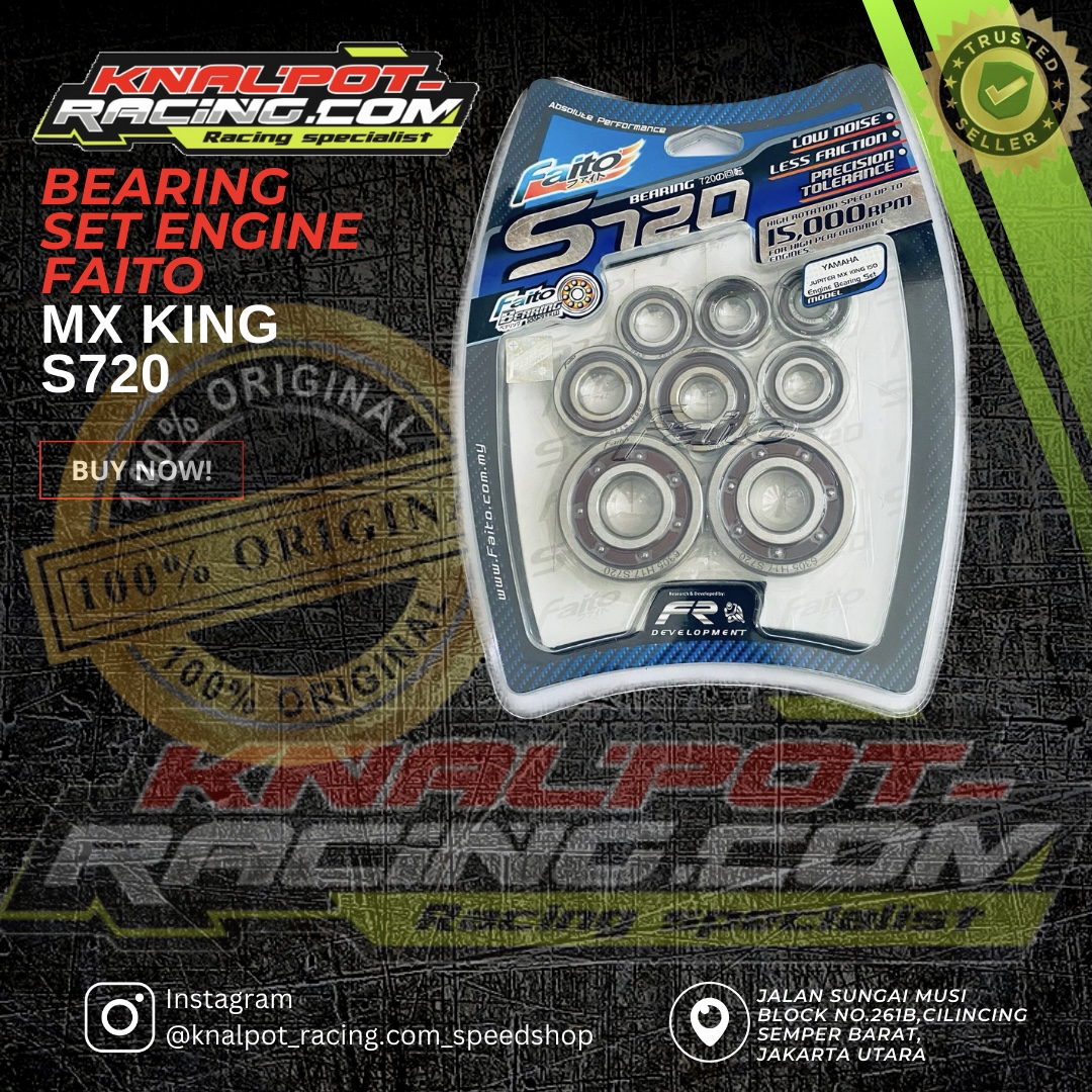 BEARING ENGINE SET FAITO S720 MXKING